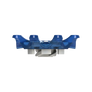 Side angle of blue Pulsar Golf Spikes