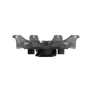 Side angle of the dark gray and black Pulsar Golf Spikes