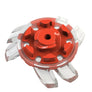 Softspikes® Silver Tornado (Fast Twist® 3.0) | Clear/Red