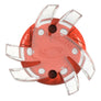 Softspikes® Silver Tornado (Fast Twist® 3.0) | Clear/Red