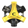 Scorpion Stinger Golf Spikes (Small Metal) | Yellow/Black