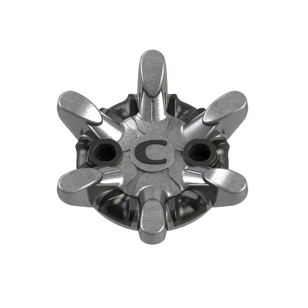 Front side view of Zarma Tour spike. 
