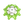 Back angle of slime green Pulsar Golf Spikes