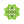 Front angle of slime green Pulsar Golf Spikes