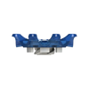 Side angle of blue Pulsar Golf Spikes