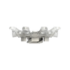 Side angle of white Pulsar Golf Spikes