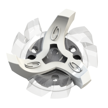 Tour Flex Pro Golf Spikes - TRANSLUCENT/WHITE (Fast Twist® 3.0)