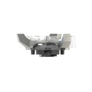 Side angle of white Tour Flex Pro Golf Spikes