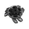 Back angle of silver Tornado Golf Spike