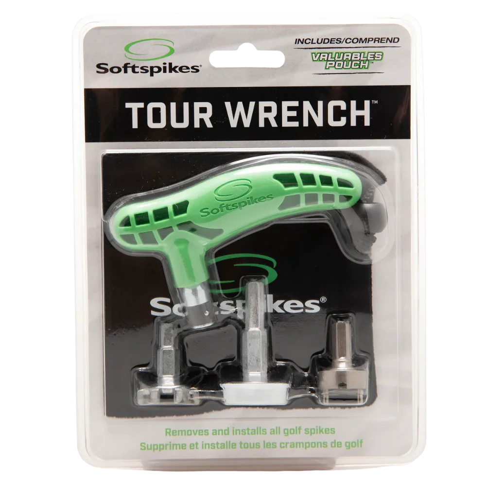 Softspikes Tour Wrench Kit Packaging. 