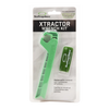 A Softspikes Xtractor Wrench Kit, featuring a green wrench for spike removal and installation, packaged in clear plastic.