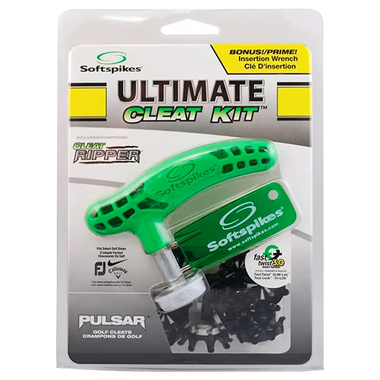 Ultimate Cleat Kit Pulsar Black and White packaging. 